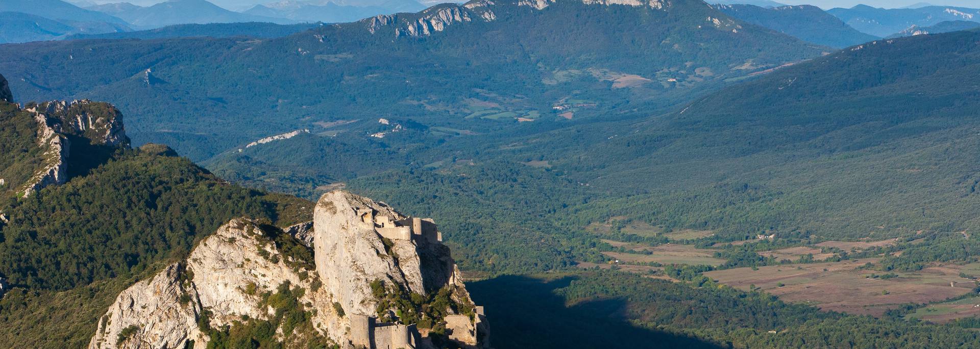 Die Burg Peyrepertuse 