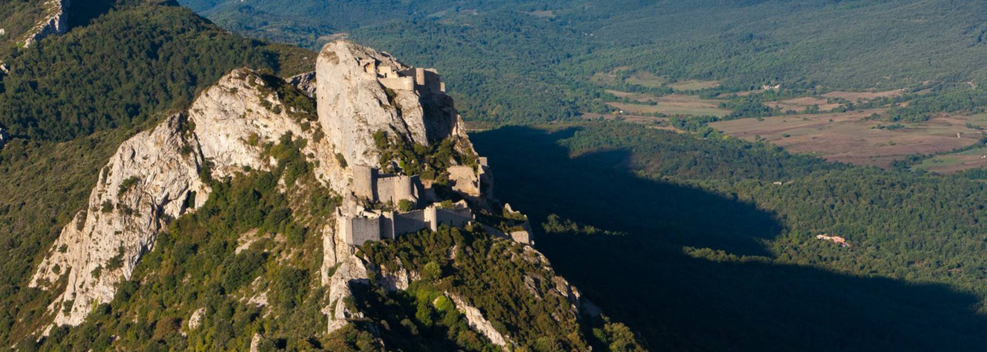 Die Burg Peyrepertuse 