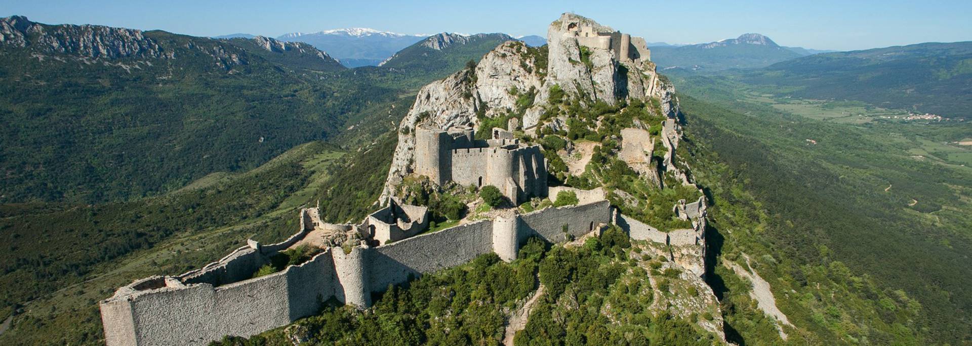 Die Burg Peyrepertuse 